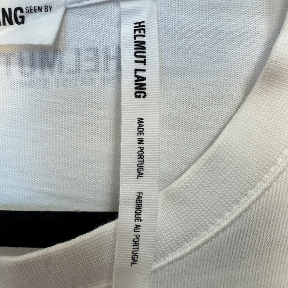 Helmut Lang Long Sleeve Cotton Shirt White - Picture 6 of 12